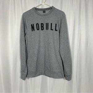 NOBULL Crew Neck Sweatshirt Color Grey SZ Women’s Med